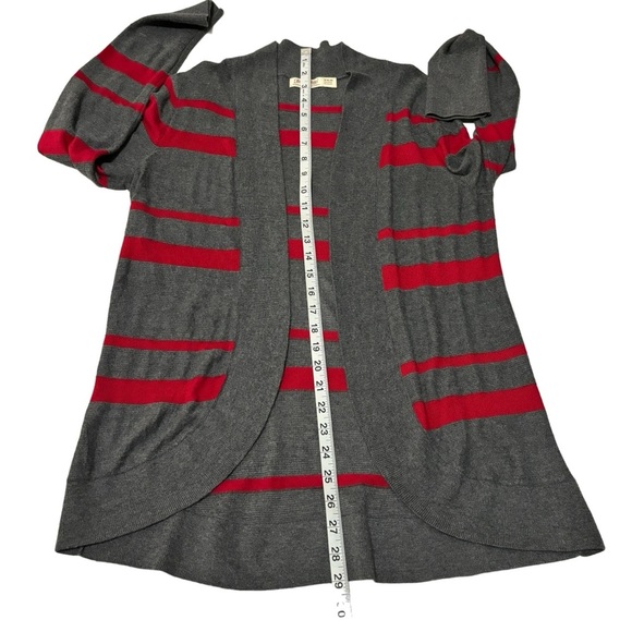 Faded Glory Open Front Cardigan Sweater Long Sleeves Women’s Size Medium - Picture 9 of 10